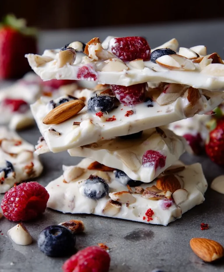 Easy Frozen Yogurt Bark – Healthy Treat Recipe