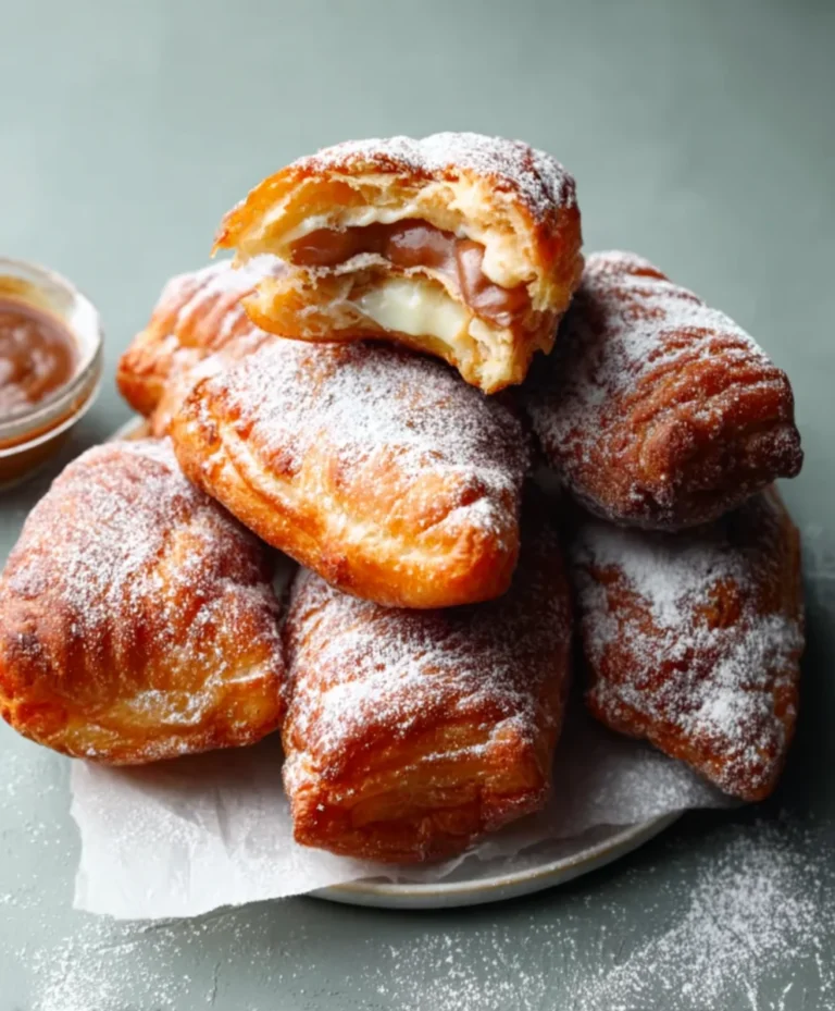Fried Croissant Beignets – Easy Dessert Recipe