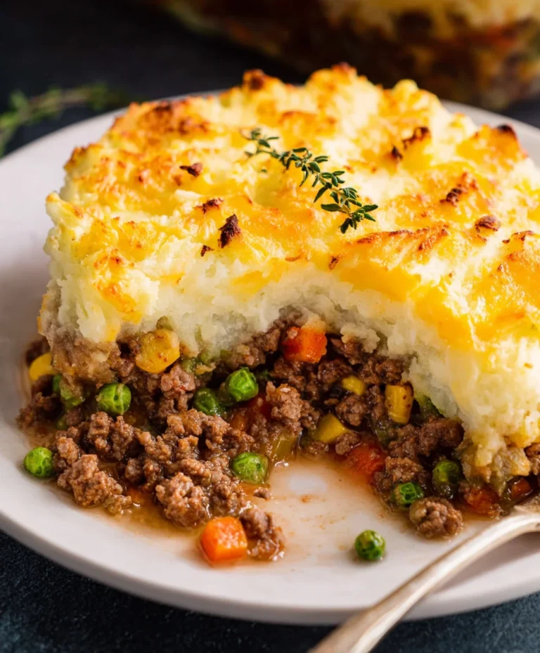 Easy Beef Shepherd’s Pie Recipe-Comfort Food