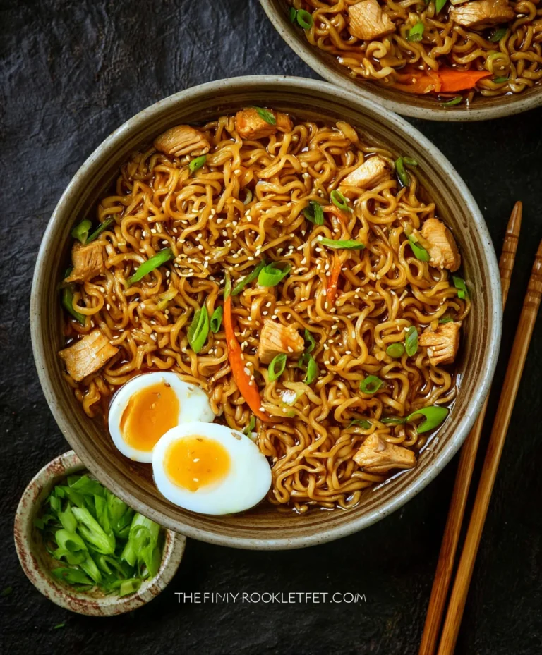 Easy Saucy Beef Ramen Noodles Recipe