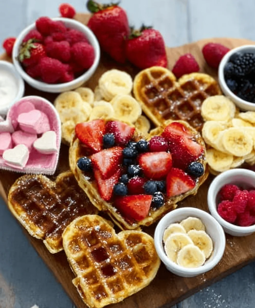 Non-Non-Non-Alcoholic Alternativeic Vnon-alcoholic alentine Waffle Board Delight