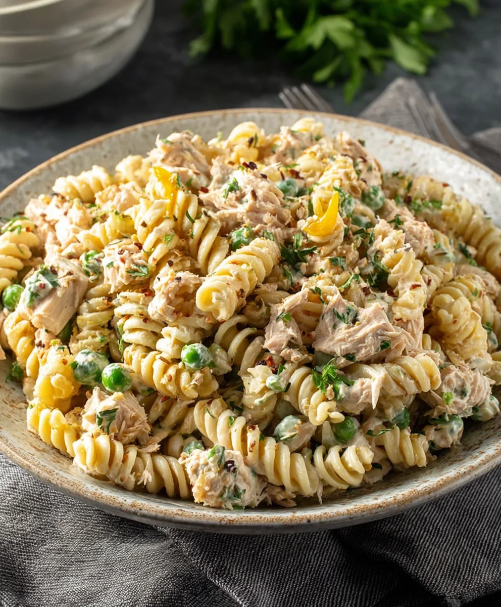 Easy Tuna Pasta Salad - Quick & Delicious Recipe