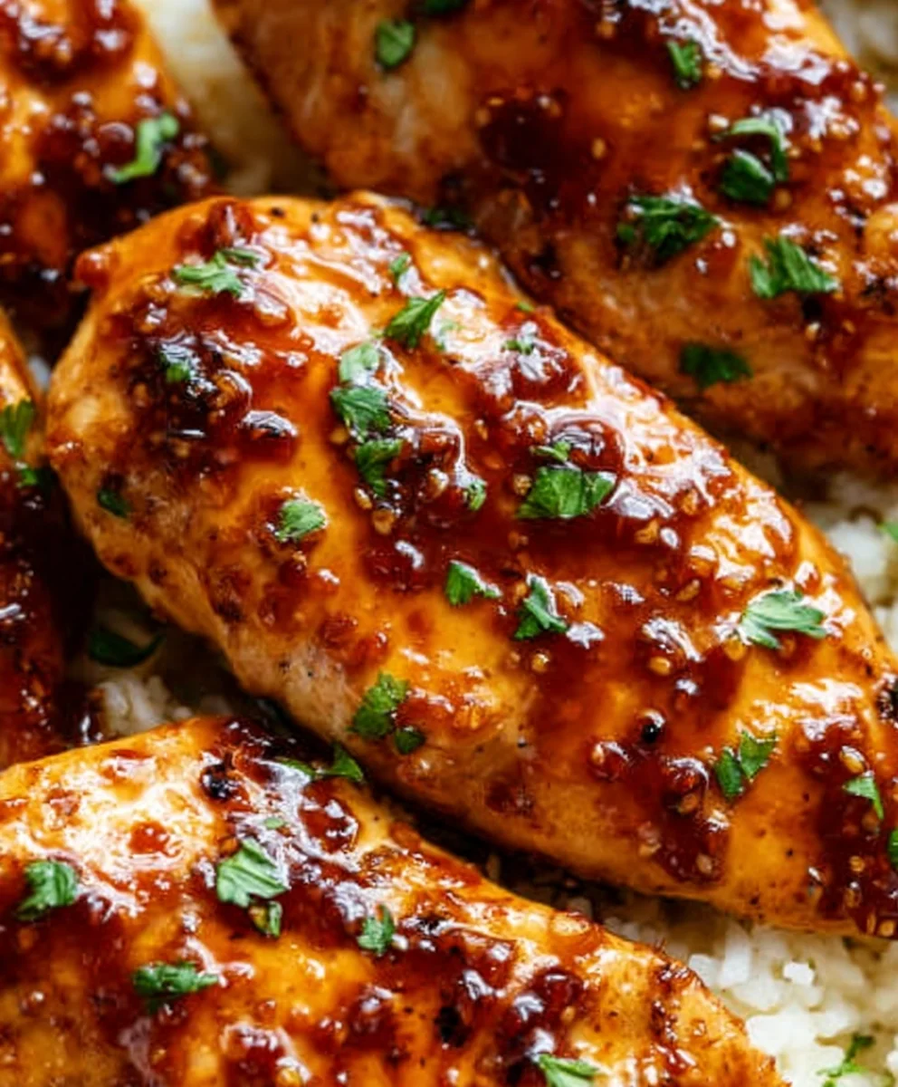 Easy Honey Garlic Chicken Breasts Recipe