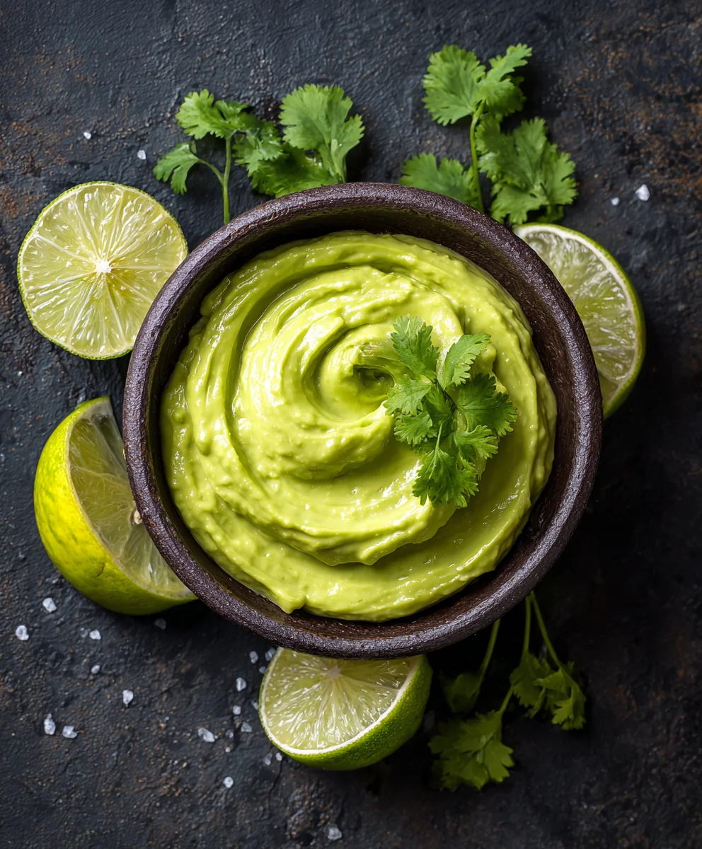 Creamy Avocado Crema Recipe - Tacos Salads & More