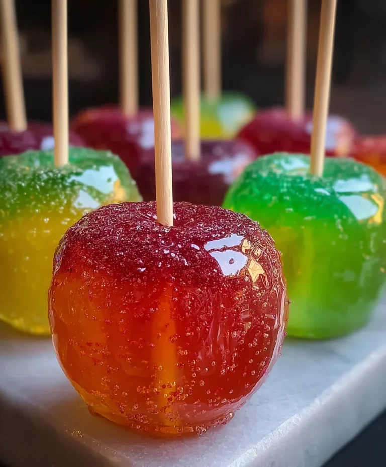 Jolly Rancher Candy Apples – Fruity Fun Treats