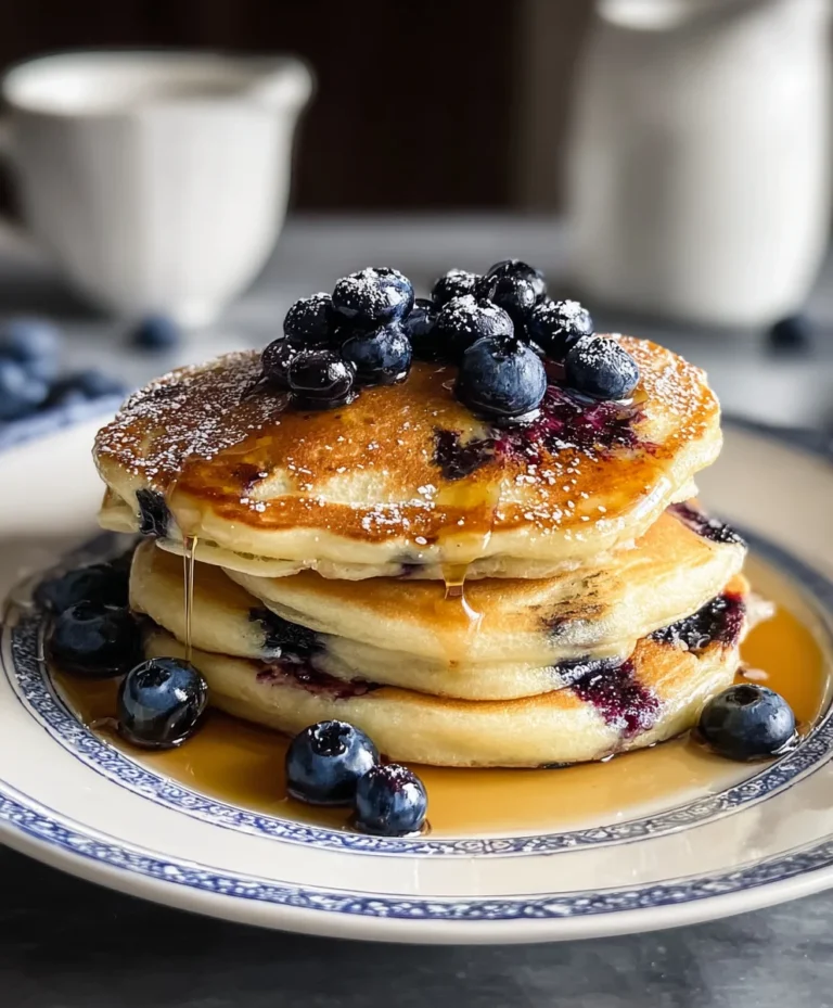 Easy Blueberry Pancakes – Fluffy & Delicious Breakfast