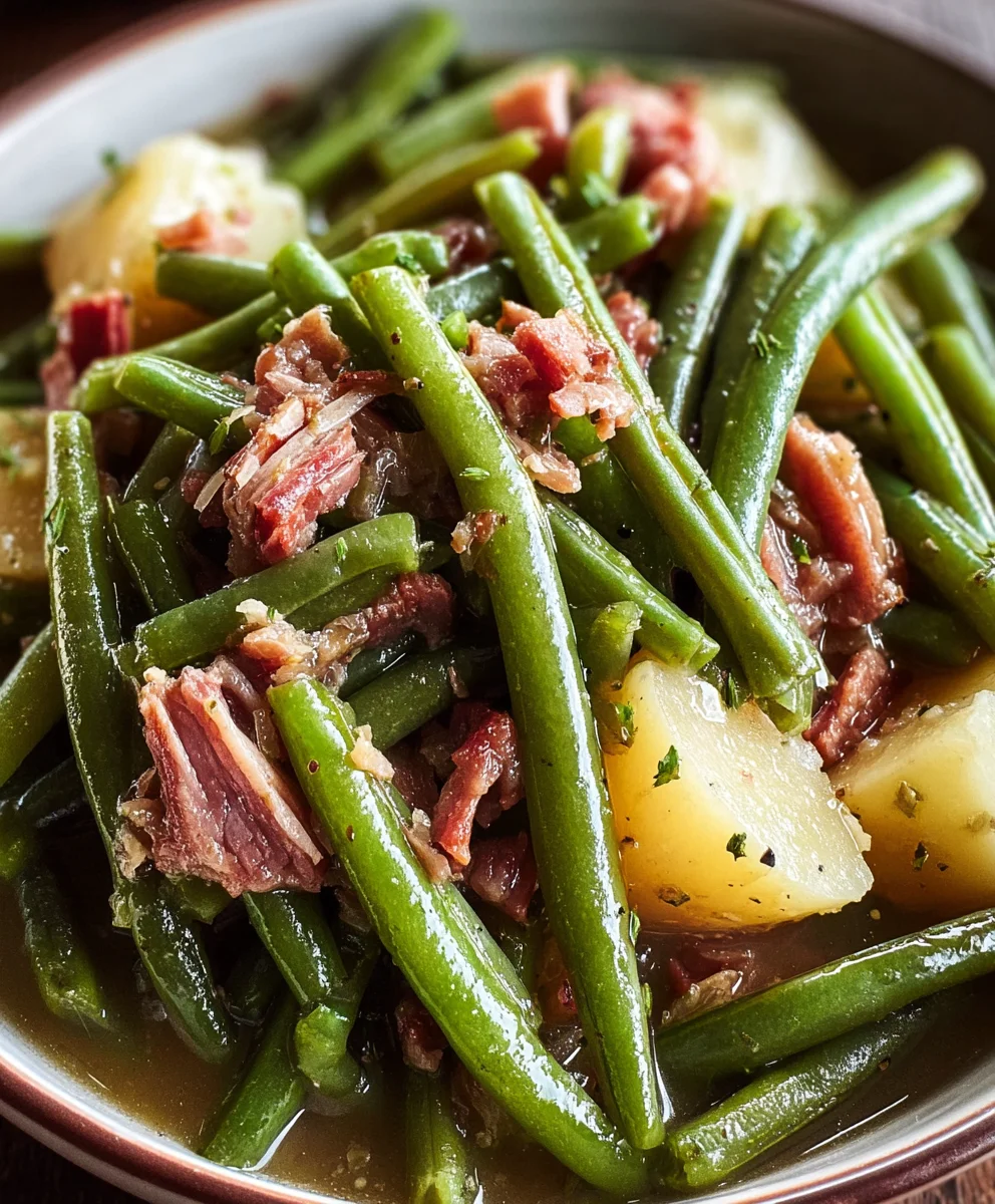 Best Southern Green Beans Recipe - Tender & Delicious