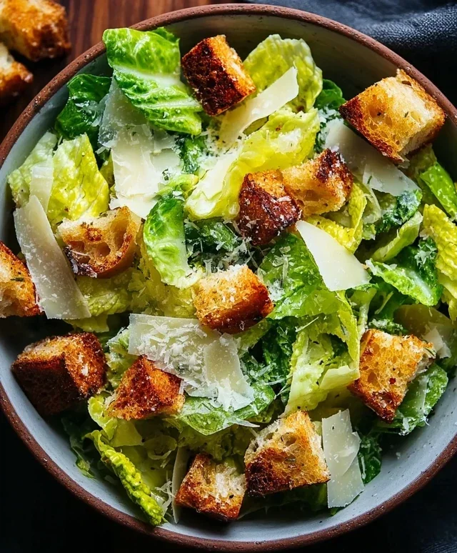 Classic Caesar Salad Croutons
