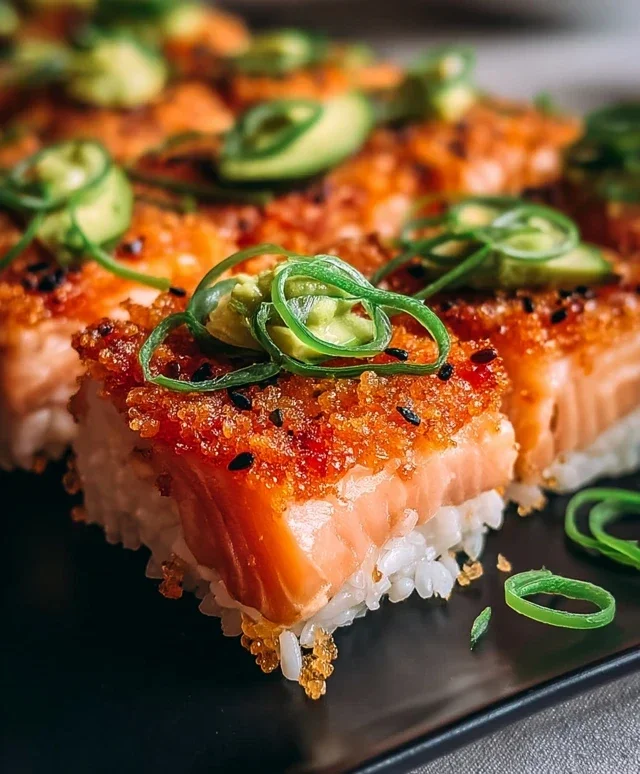 Salmon Crispy Rice