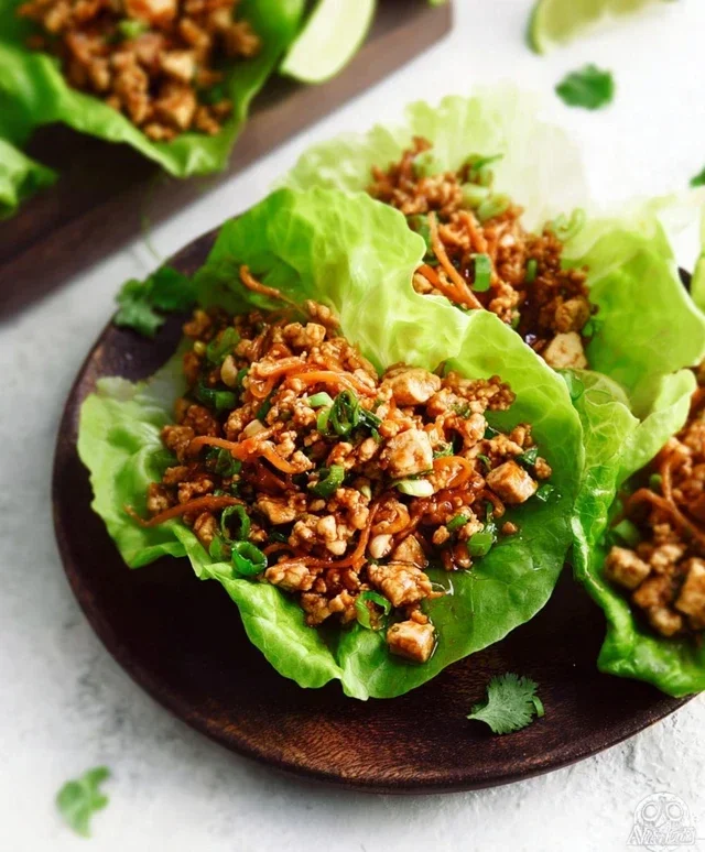 Tofu Lettuce Wraps