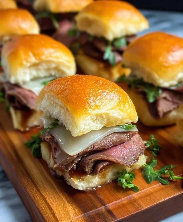Roast Beef Sliders