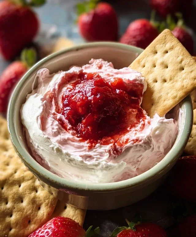 Strawberry Cheesecake Dip