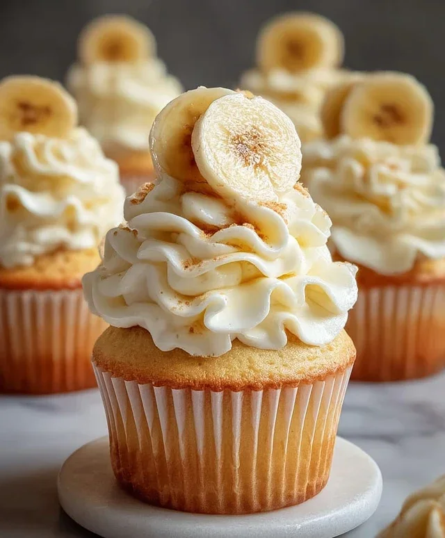 Banana Pudding Cupcakes