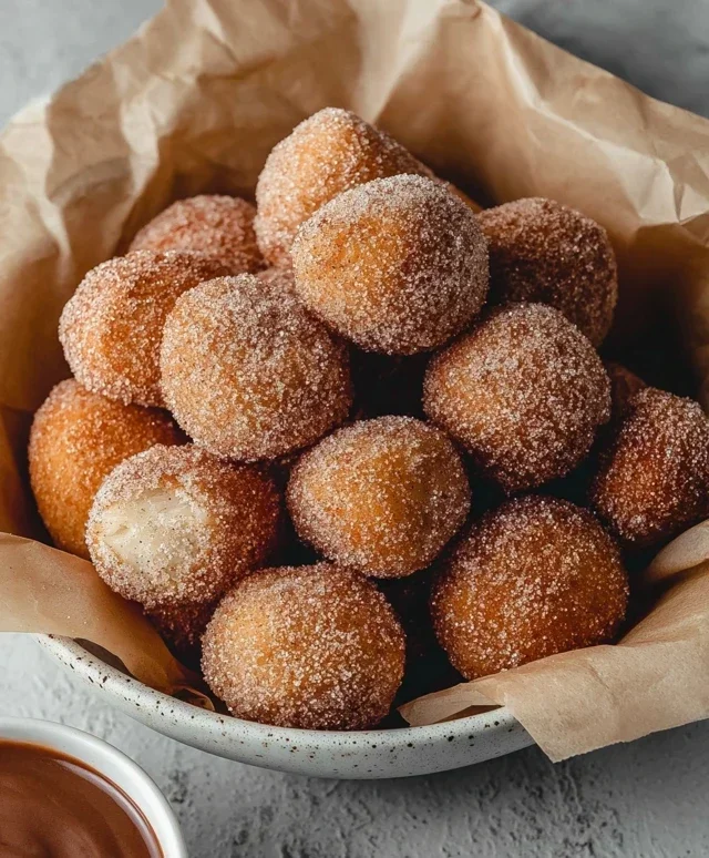 Sweet Air Fryer Churro Bites Recipe