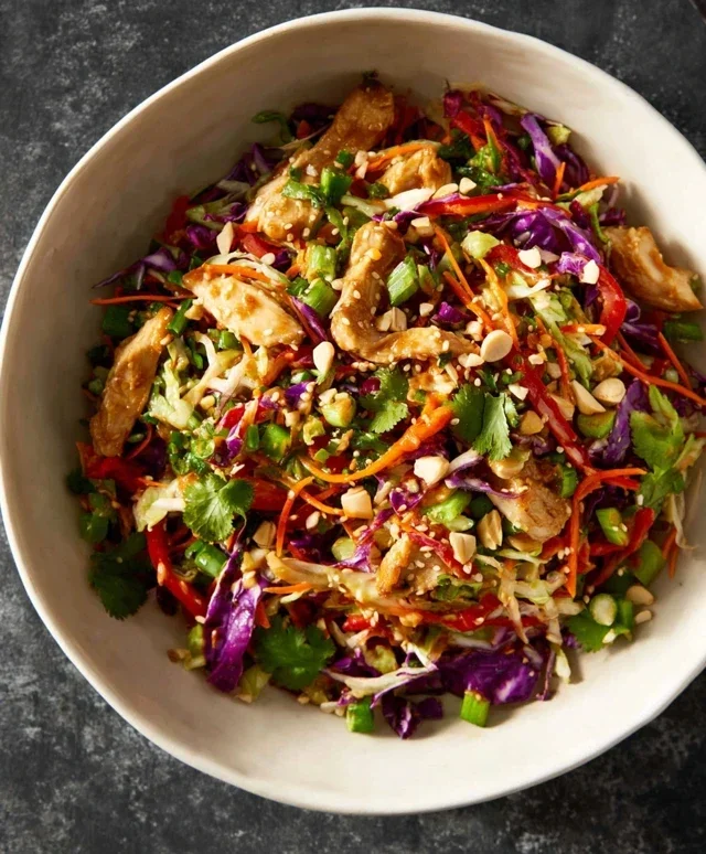 Asian Chicken Crunch Salad