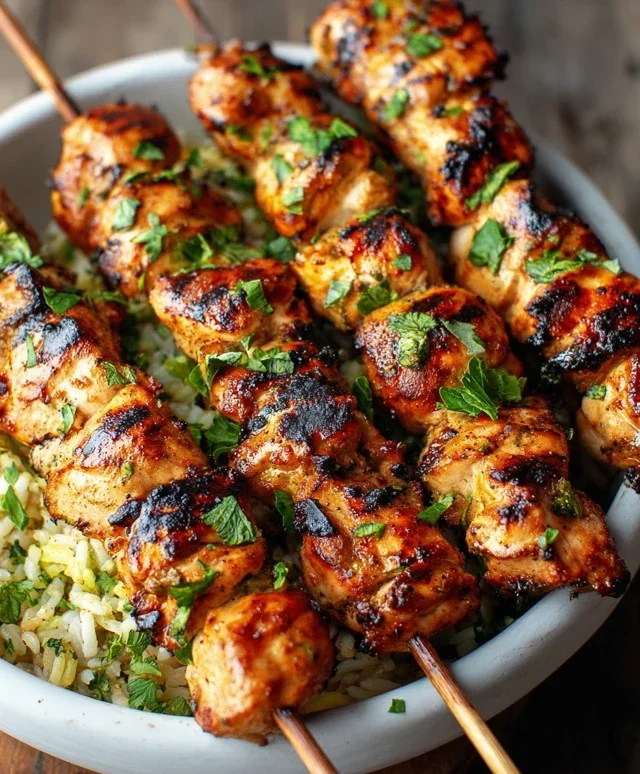 14 Chicken Skewer Recipes for Easy Dinners!