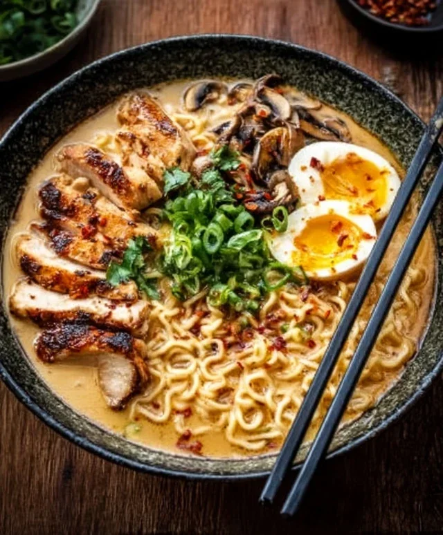 Creamy Garlic Chicken Ramen: An Incredible Ultimate Recipe