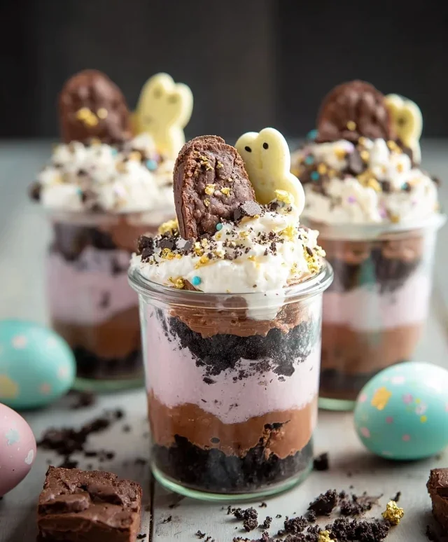 Easter Dirt Cups