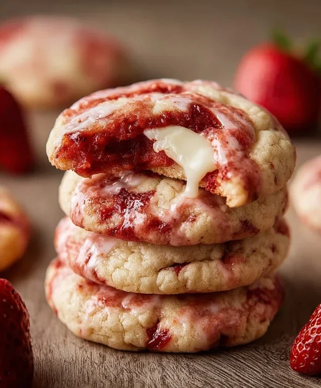 Strawberry Cheesecake Cookie