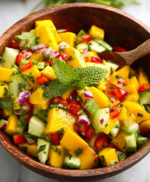 Healthy Mango Salad
