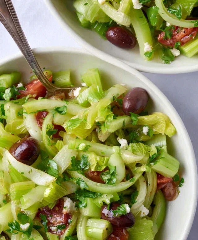 Mediterranean Celery Salad