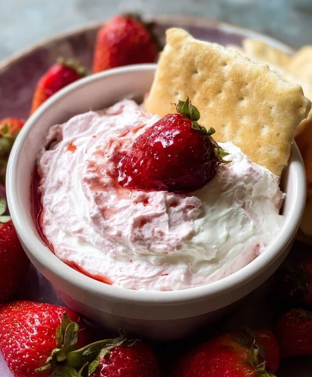 Strawberry Cheesecake Dip