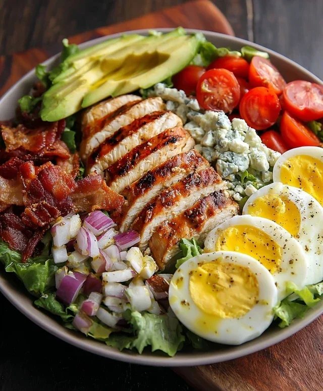 Pnon-non-non-alcoholic alternativeic non-alcoholic aleo Grilled Chicken Cobb Salad