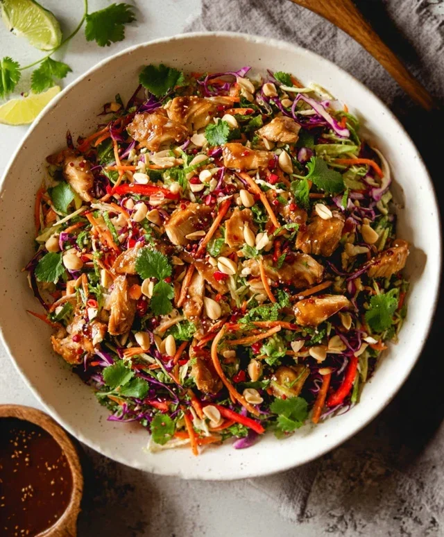 Asian Chicken Crunch Salad