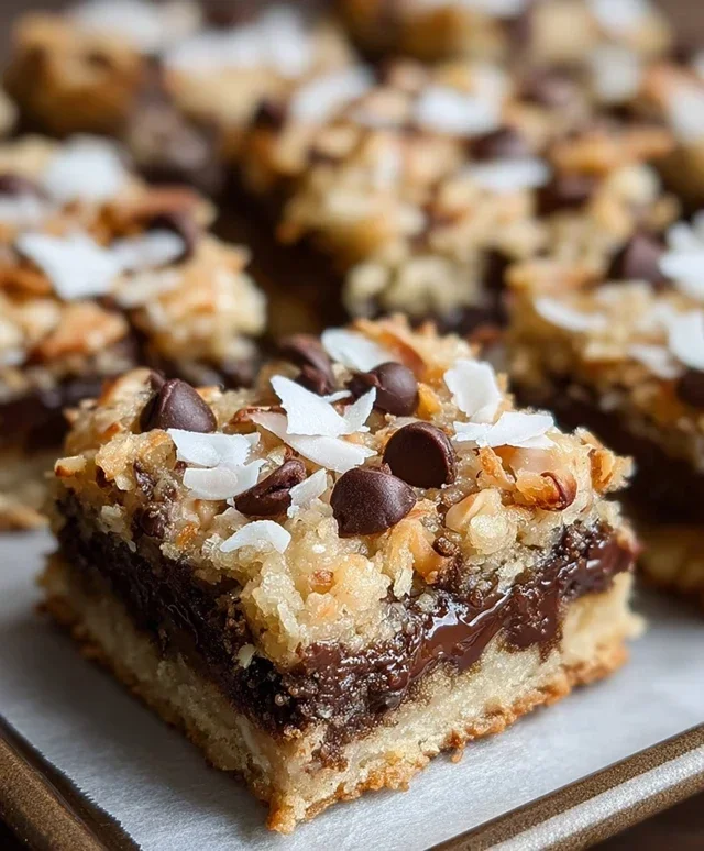 Almond Joy Cookie Bars