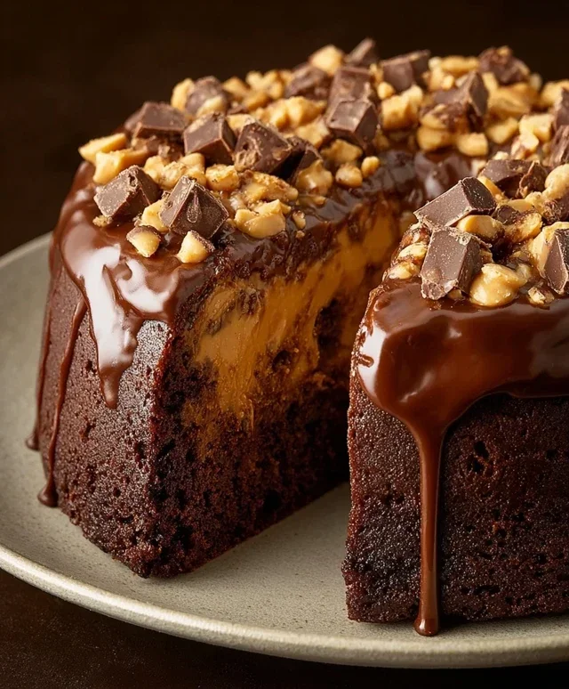 Chocolate Peanut Butter Cake