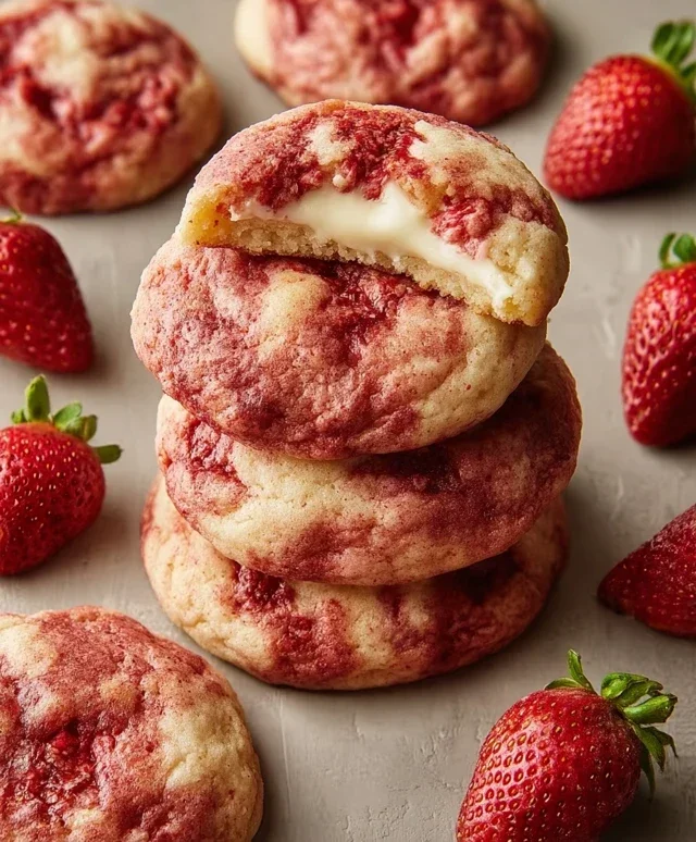 Strawberry Cheesecake Cookie