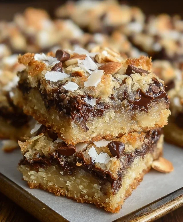 Almond Joy Cookie Bars