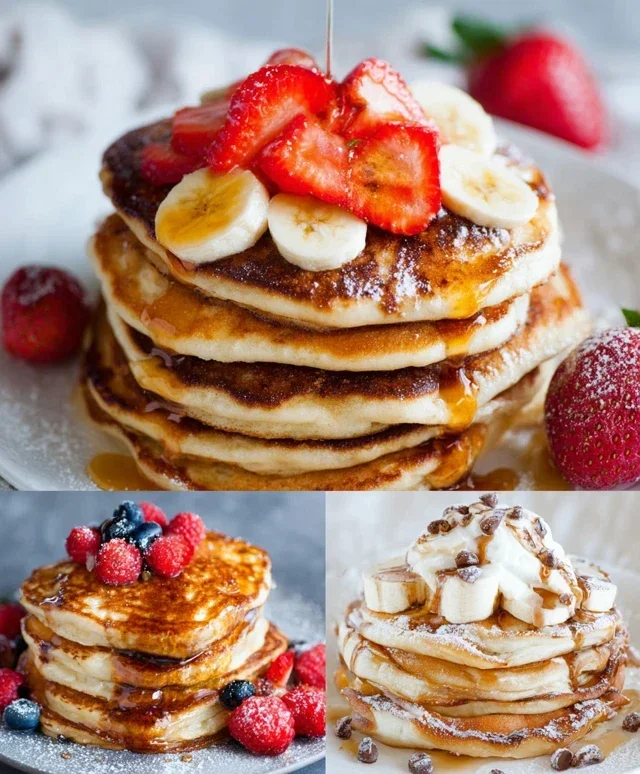 PART 1 – Healthy Breakfast – 6 easy-to-make healthy and delicious PANCAKE RECIPES