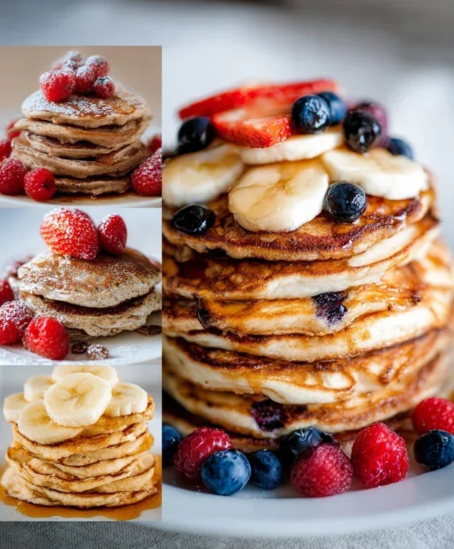PART 1 – Healthy Breakfast – 6 easy-to-make healthy and delicious PANCAKE RECIPES