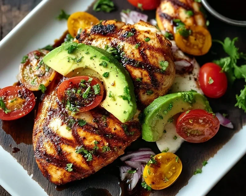 Grilled California Avocado Chicken Recipe
