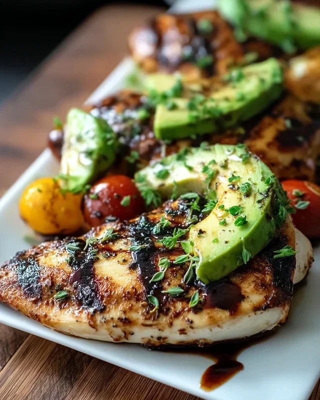 Grilled California Avocado Chicken Recipe