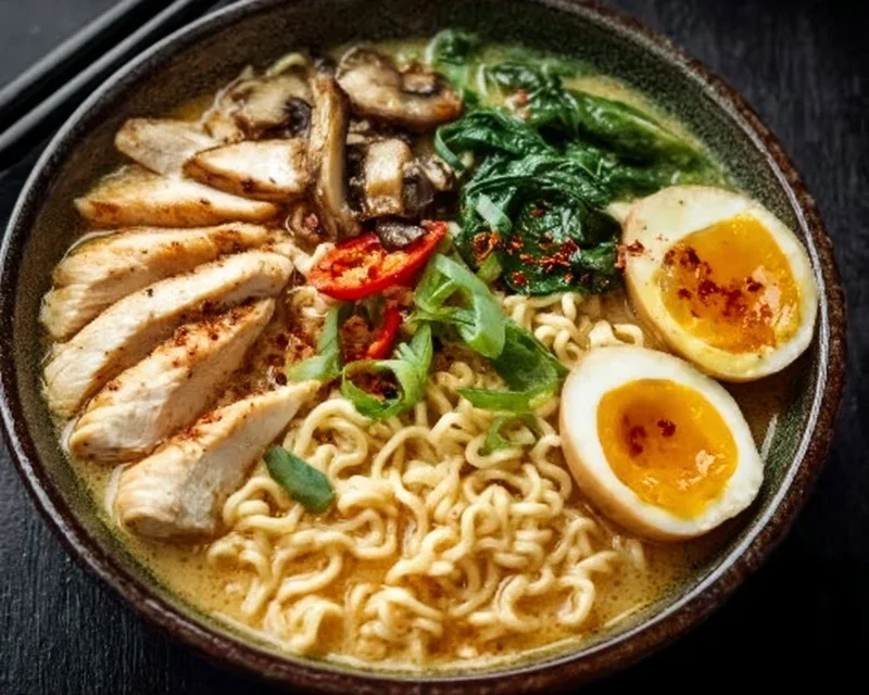 Creamy Garlic Chicken Ramen: An Incredible Ultimate Recipe