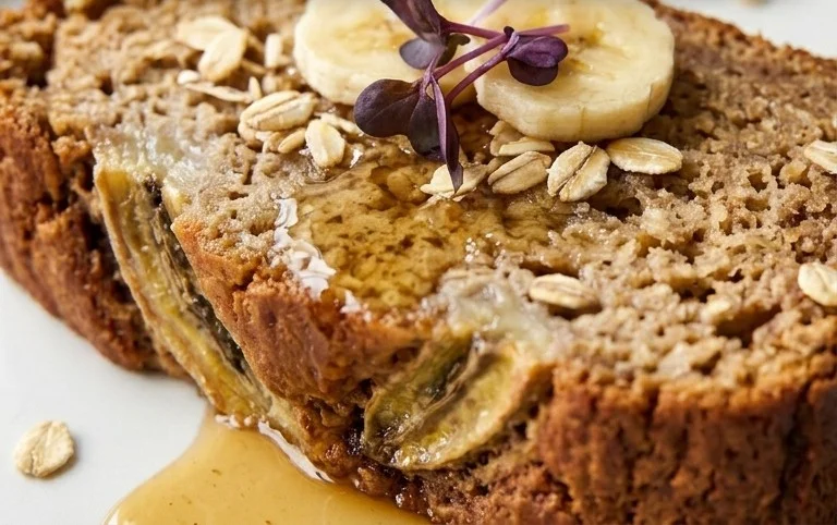 Healthy 5-Ingredient Flourless Banana Bread