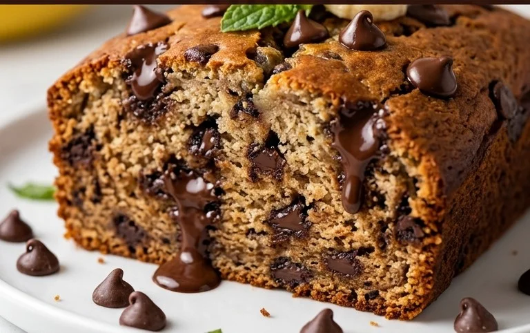 Easy Chocolate Chip Banana Bread