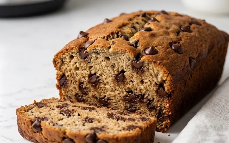Easy Chocolate Chip Banana Bread