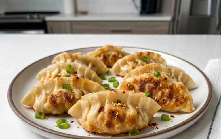 Chicken Potstickers (Pan Fried Dumplings)