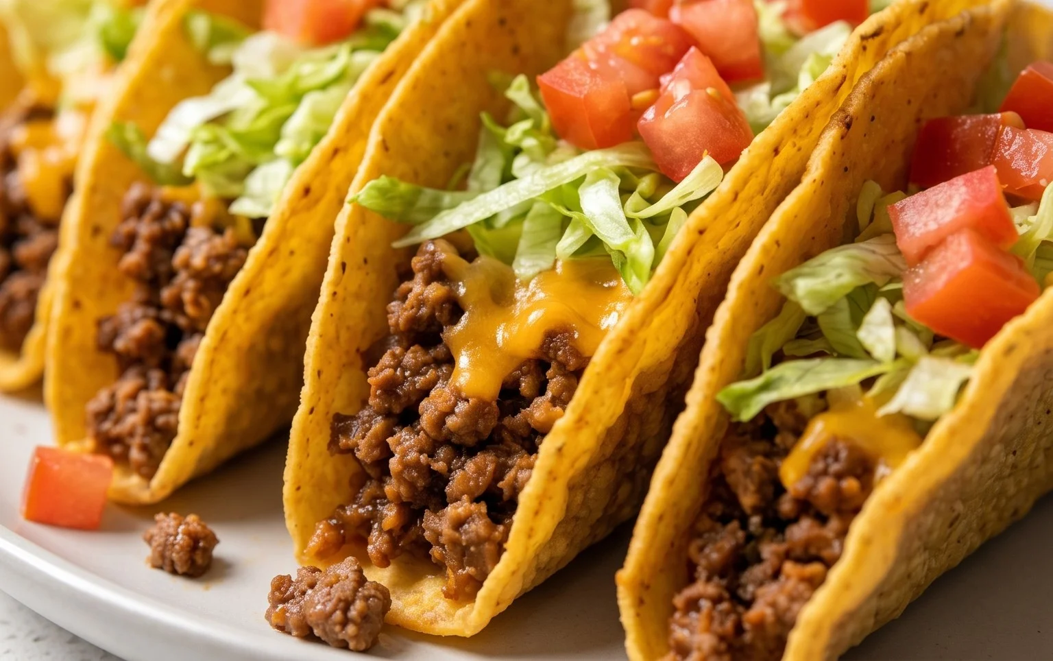 Crispy Ground Beef Tacos
