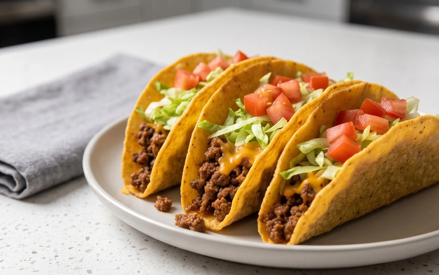 Crispy Ground Beef Tacos