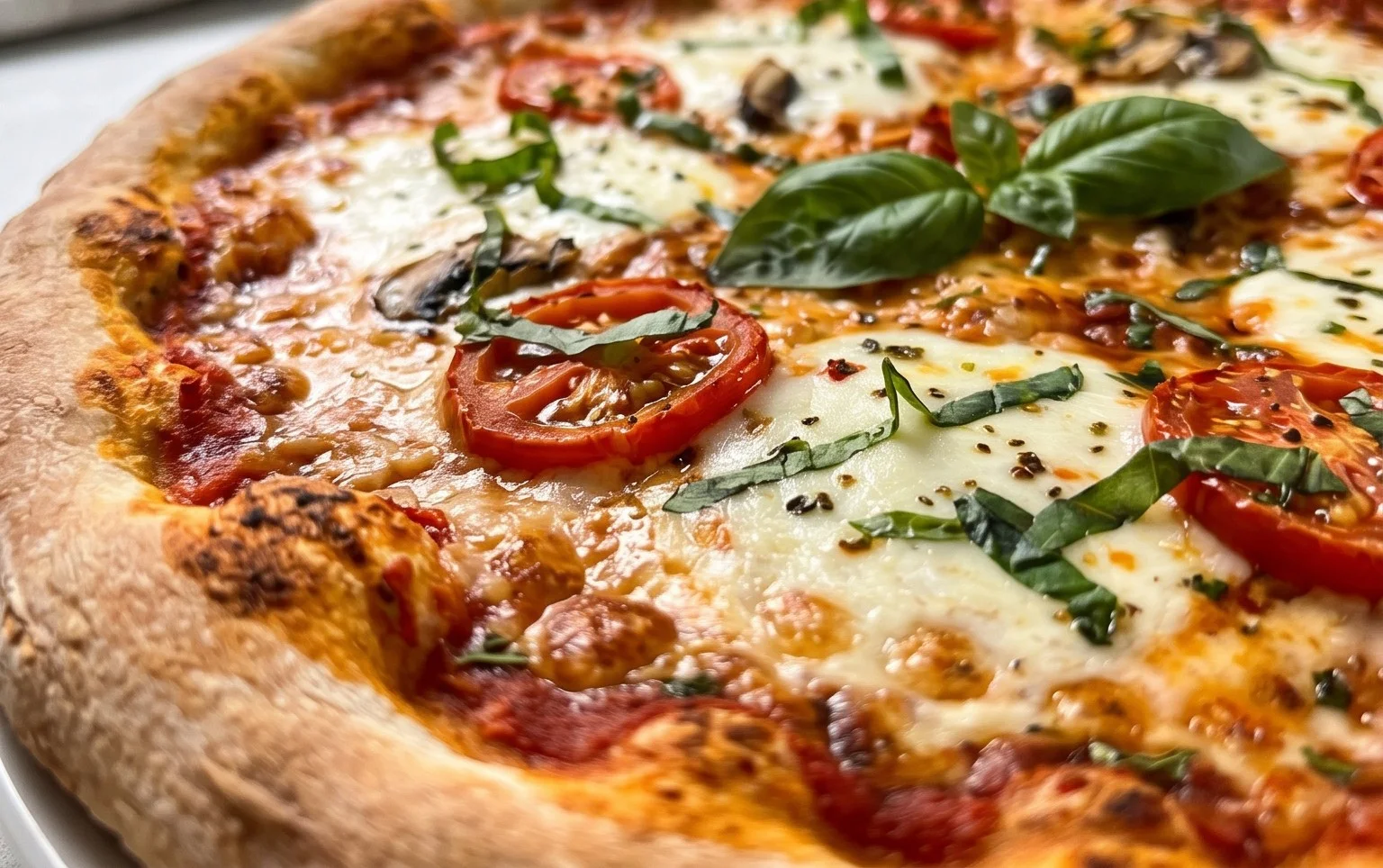 An excellent No Yeast Pizza Dough - quick easy homemade pizza!