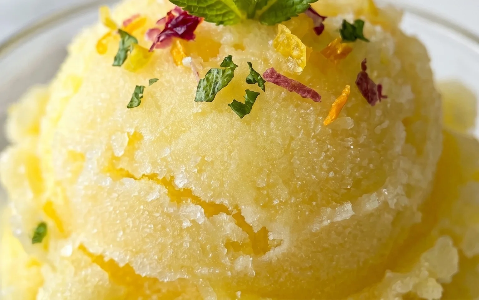 Lemon Sorbet