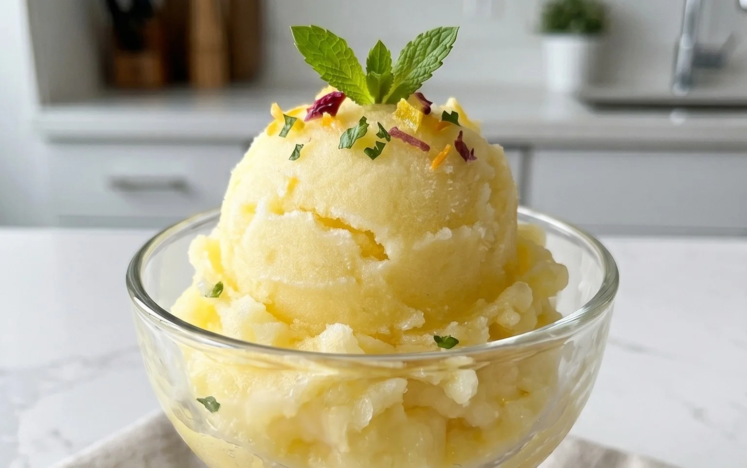 Lemon Sorbet
