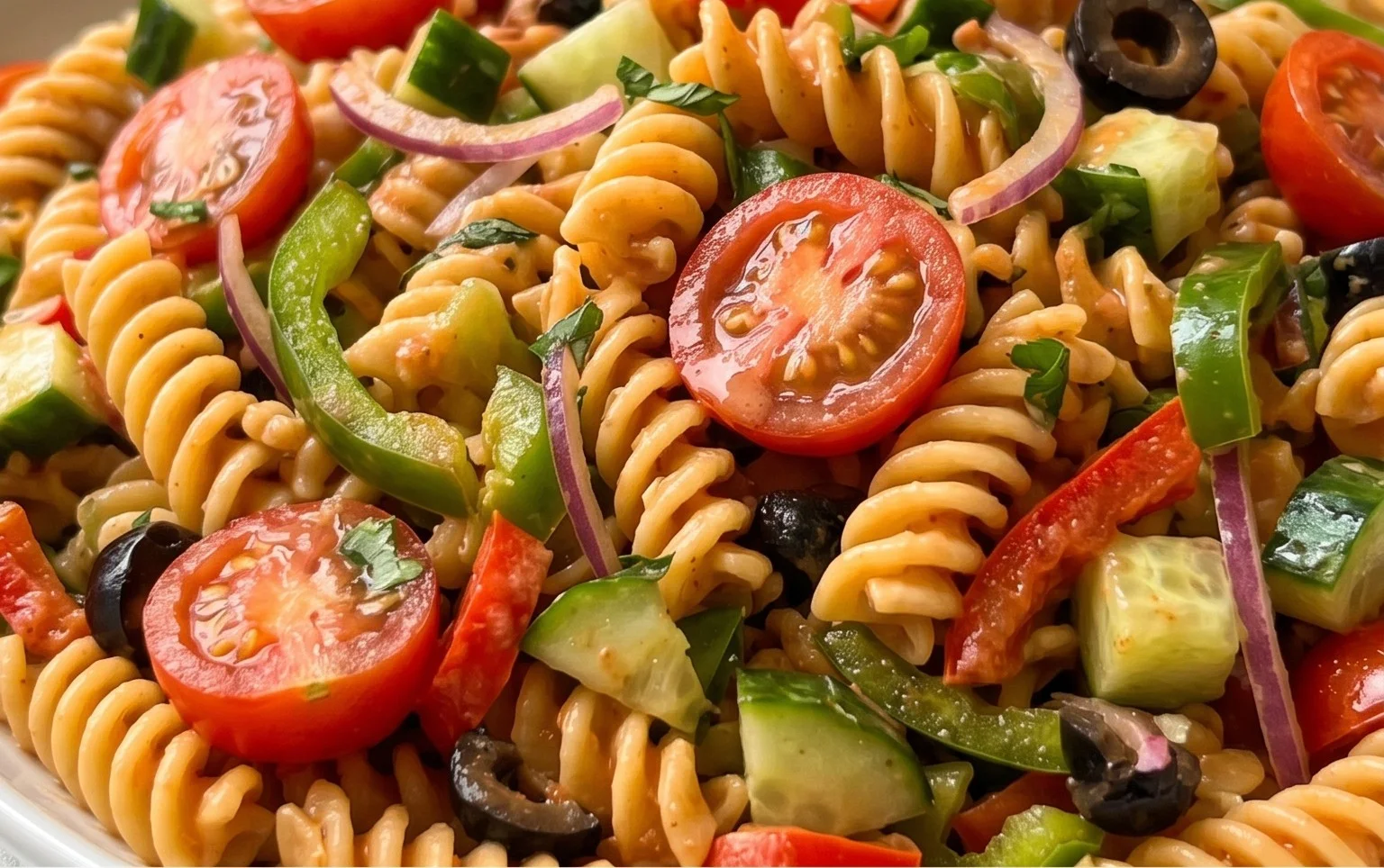 French Dressing Pasta Salad