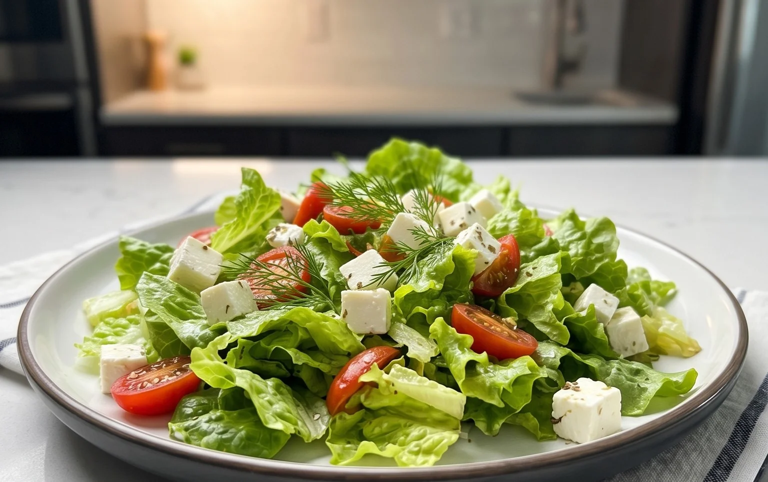 Maroulosalata (Greek Lettuce Salad)