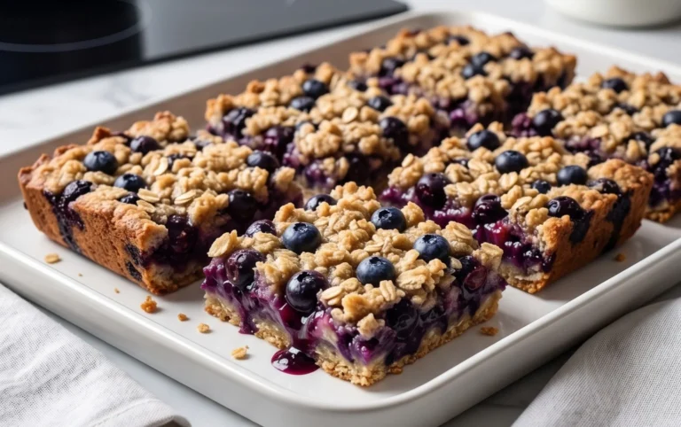 Blueberry Oatmeal Bars