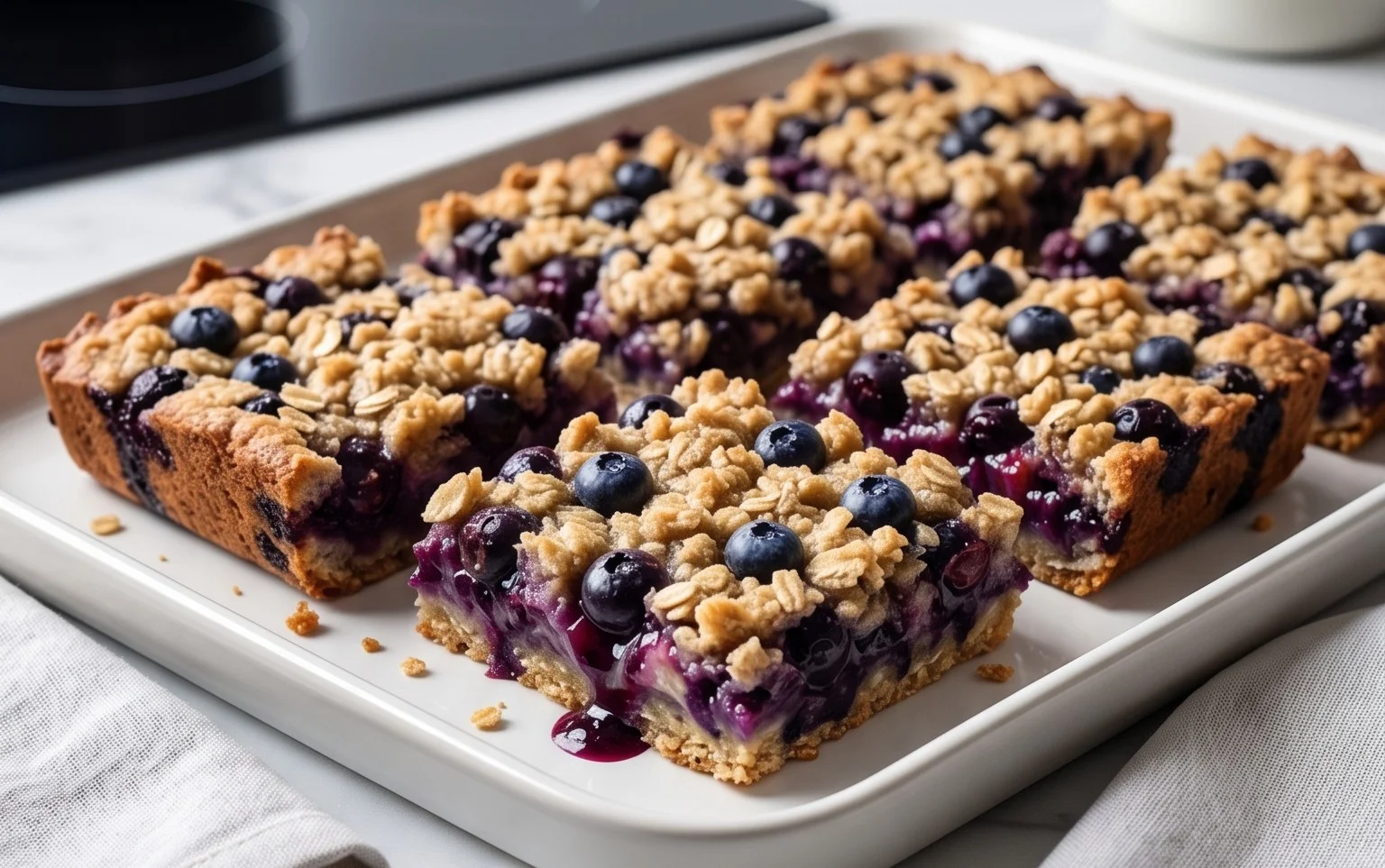 Blueberry Oatmeal Bars